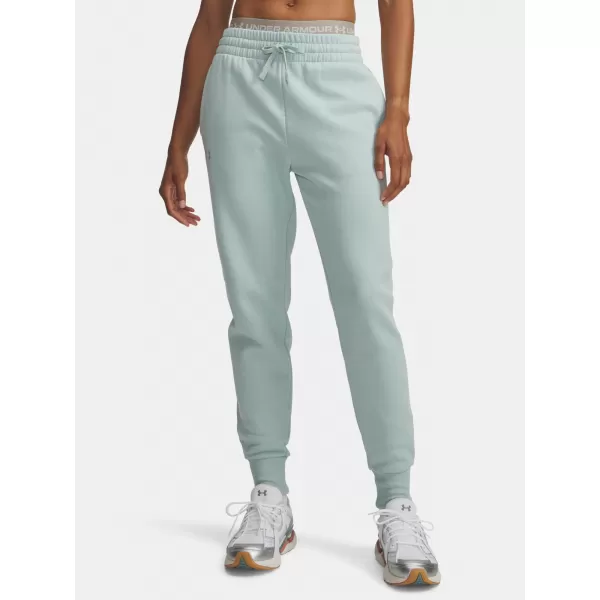  Дамски спортен панталон UNDER ARMOUR RIVAL FLEECE JOGGER 1379438-477 СИНЬО 