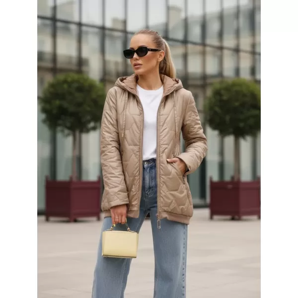  Дамско яке DSTREET TY5547 КАРАМЕЛ 