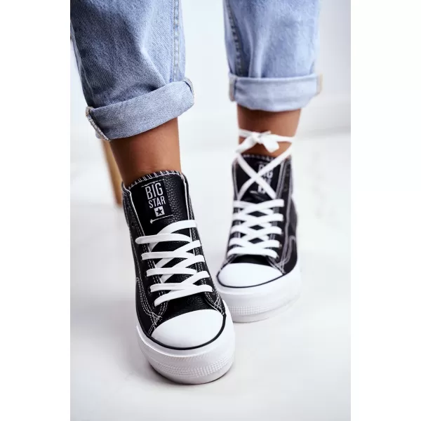  Дамски маратонки BIG STAR GG274012 BLACK Big Star Shoes 