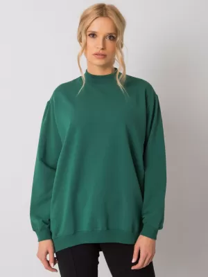 Дамски суичър BASIC FEEL GOOD RV-BL-5185.90P ТЪМНО ЗЕЛЕНО