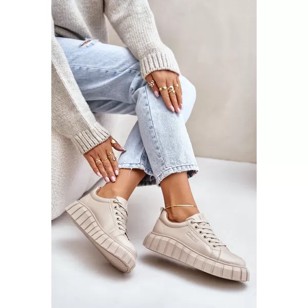  Дамски обувки BIG STAR MM274618 BEIGE Big Star Shoes 