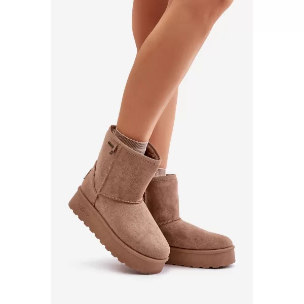 Дамски обувки BIG STAR OO274A097 BEIGE Big Star Shoes 