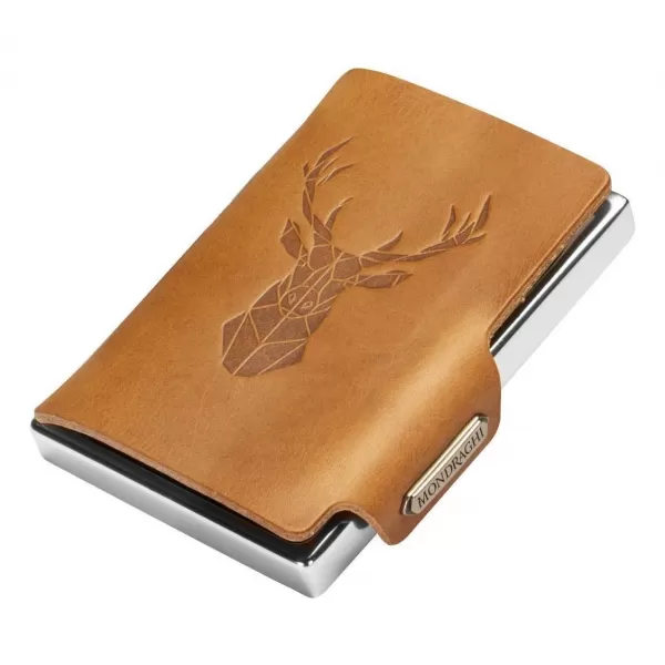 Портфейл MONDRAGHI Silhouette Modern Deer КАРАМЕЛ 