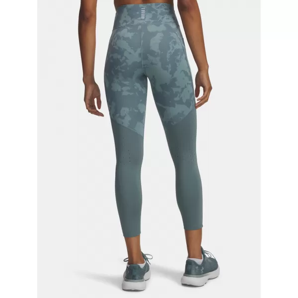  Дамски клин UNDER ARMOUR UA LAUNCH ANKLE PRINT TIGHTS 1369772-587 СИНЬО 