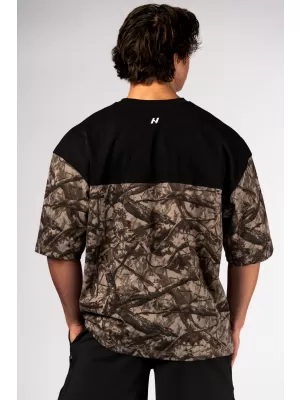 Овърсайз тениска POWER 898 LIGHT BROWN CAMO Nebbia