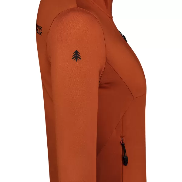  Дамски суичър powerfleece NORDBLANC SEDGE NBWFL8291 КАФЯВО 