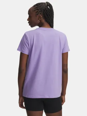 Дамска тениска UNDER ARMOUR UA RIVAL CORE SS 1383648-538 ЛИЛАВО