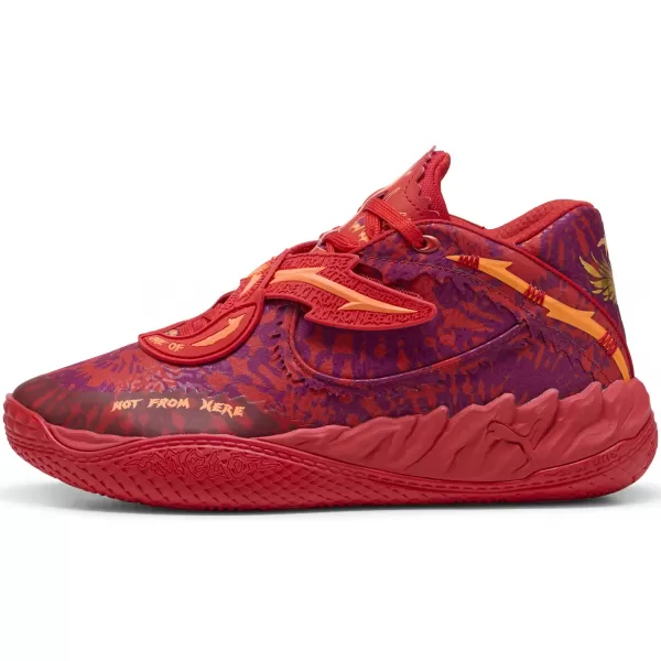  Ботуши PUMA MB.05 CROWD SURF 312132-01 PUMA ЧЕРВЕНО/МАГЕНТА БЛЯСЪК 