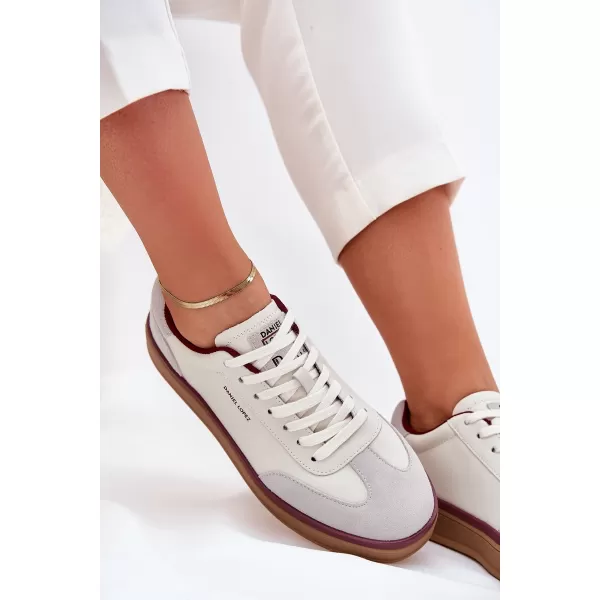  Дамски маратонки LOPEZ JUST DARE SS2D4008 WHITE/GREY Daniel Lopez Just Dare 