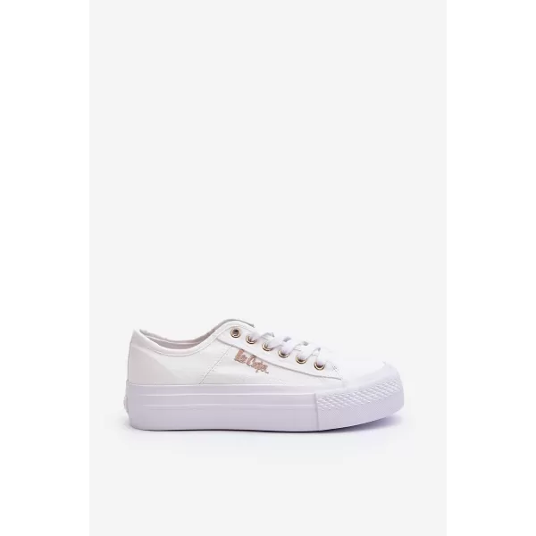  Дамски кецове LEE COOPER LCW-24-31-2725 БЯЛО 