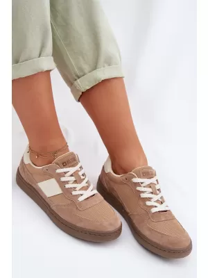 Дамски маратонки BIG STAR TT274177 BEIGE Big Star Shoes