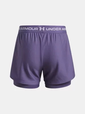 Шорти за момичета UNDER ARMOUR UA TECH PLAY UP 2N1 SHORT 6004985-520 ЛИЛАВО