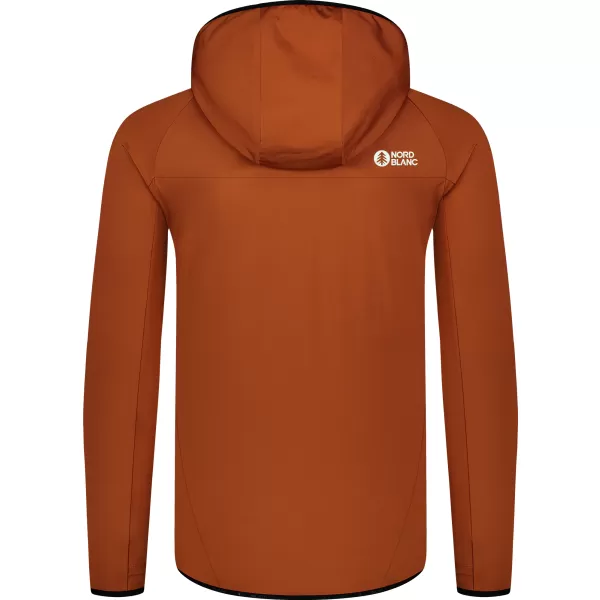  Мъжки суичър powerfleece NORDBLANC CREEK NBWFM8280 КАФЯВО 