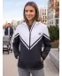 Дамско първокласно яке софтшел ALTISPORT VOJ/ALW101JACK01 ЧЕРНО И БЯЛО
