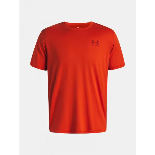  Мъжка тениска UNDER ARMOUR UA M SPORTSTYLE LC SS 1326799-842 ОРАНЖЕВО 