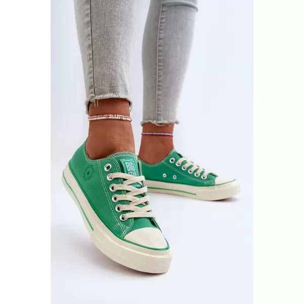  Дамски маратонки BIG STAR NN274240 GREEN Big Star Shoes 
