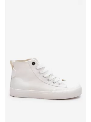 Дамски маратонки BIG STAR LL274445 WHITE Big Star Shoes