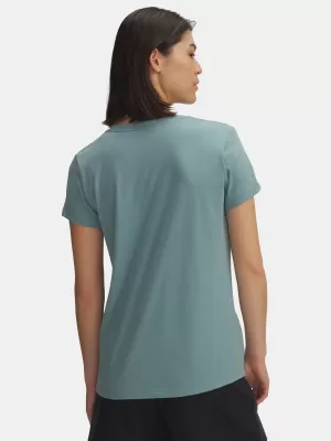 Дамска тениска UNDER ARMOUR UA LOGO SS 1356305-323 ЗЕЛЕНО