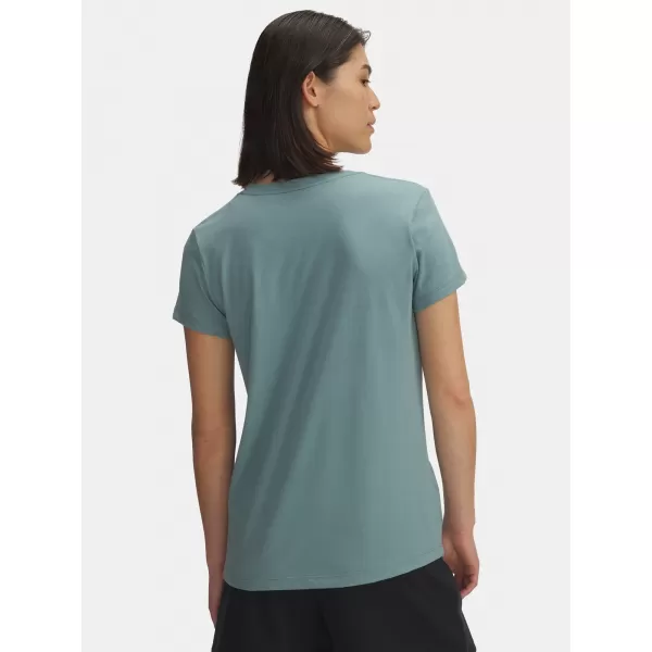  Дамска тениска UNDER ARMOUR UA LOGO SS 1356305-323 ЗЕЛЕНО 