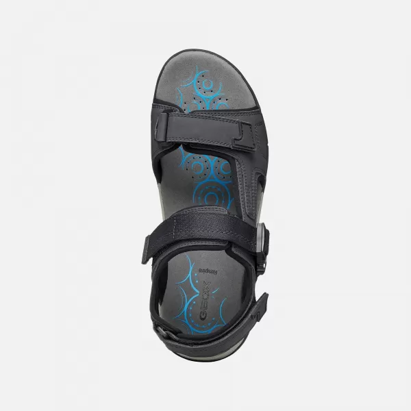  Мъжки сандали GEOX SPHERICA EC5 G014391 ЧЕРЕН 