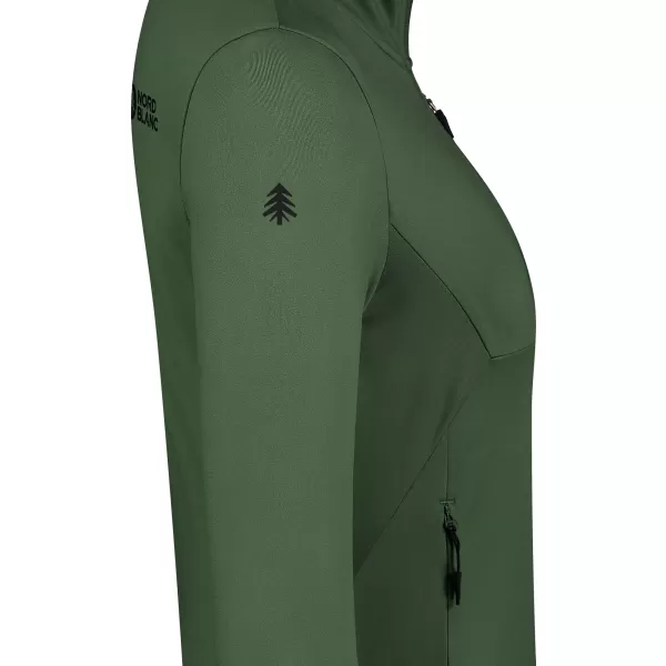  Дамски суичър powerfleece NORDBLANC SEDGE NBWFL8291 ЗЕЛЕНО 