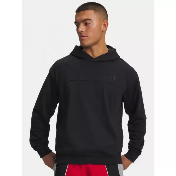  Мъжки суичър UNDER ARMOUR RIVAL LW HOODIE 6012335-001 ЧЕРЕН 