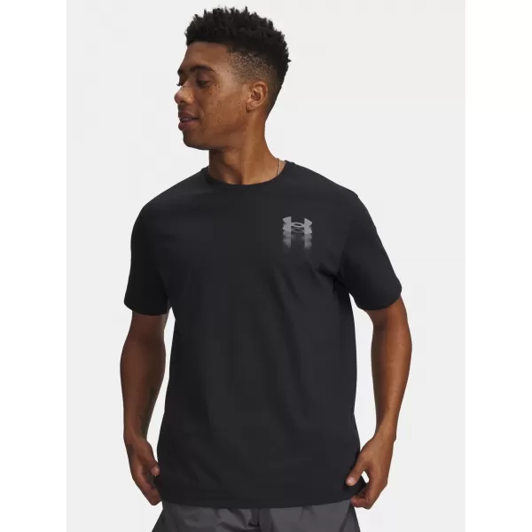  Мъжка тениска UNDER ARMOUR M BLUR LOGO SS 6009245-001 ЧЕРЕН 
