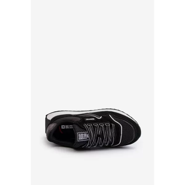  Мъжки кецове BIG STAR NN174321 BLACK Big Star Shoes 
