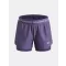 Шорти за момичета UNDER ARMOUR UA TECH PLAY UP 2N1 SHORT 6004985-520 ЛИЛАВО