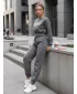 Рокля DSTREET AY0647 ТЪМНО СИВО