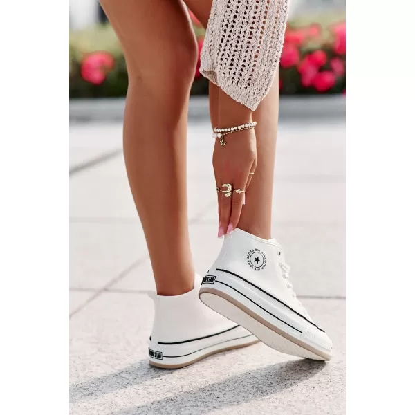  Дамски маратонки BIG STAR OO274061 WHITE Big Star Shoes 