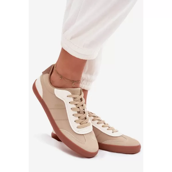  Дамски маратонки BIG STAR TT274420 BEIGE Big Star Shoes 