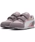 Детски обувки PUMA CABANA RACER SL 20 V PS 383730-22 ЛИЛАВА МЪГЛА/БЯЛО/КОНФИТЮР ОТ СЛИВИ