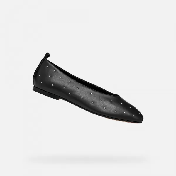  Дамски балерини GEOX MARSILEA G011991 ЧЕРЕН 