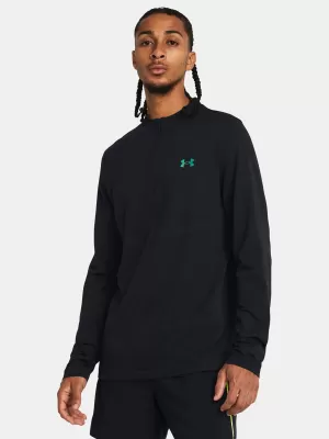 Мъжка тениска UNDER ARMOUR VANISH ELITE SEAMLESS 1/4 ZP 1382798-001 ЧЕРЕН