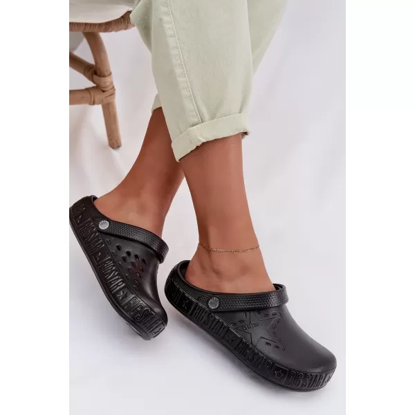  Дамски чехли BIG STAR TT274A084 BLACK Big Star Shoes 