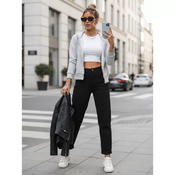  Дамски панталон DSTREET UY2868 ЧЕРЕН 