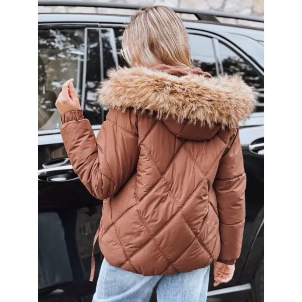  Дамско яке DSTREET TY5231 КАФЯВО 