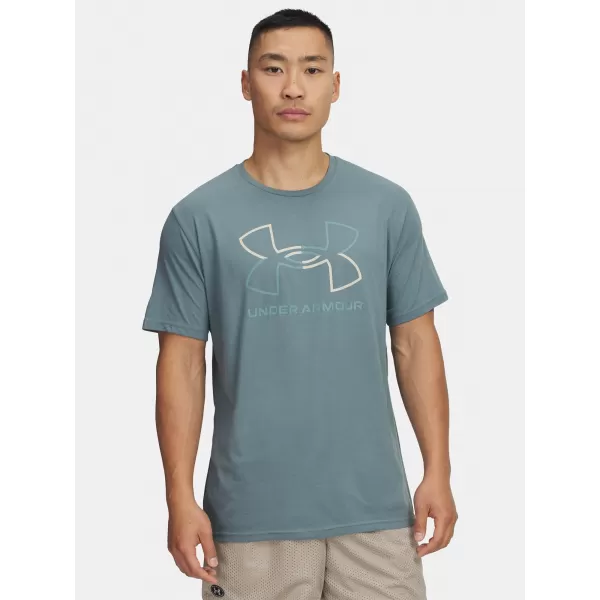  Мъжка тениска UNDER ARMOUR UA GL FOUNDATION UPDATE SS 1382915-587 СИНЬО 
