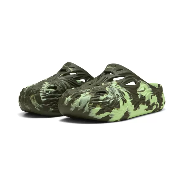  чехли PUMA MB.04 SLIDE 397665_14 ТЪМНО МАСЛИНЕНО/ГАЗИРАНО СВЕТЛО 