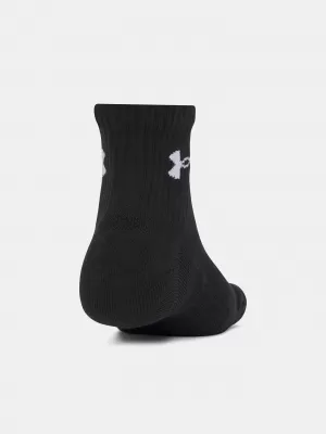 Чорапи UNDER ARMOUR PERFORMANCE COTTON 3P QTR 6009686-008 ЧЕРЕН