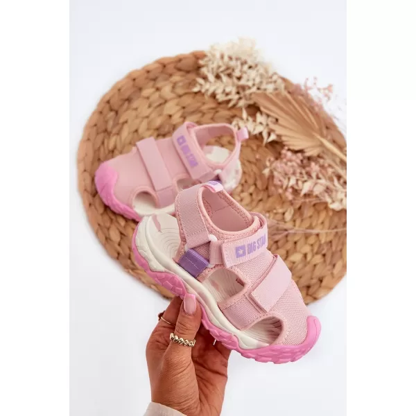  Детски сандали BIG STAR NN374238 РОЗОВ Big Star Shoes 