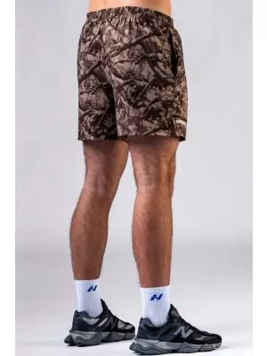 Шорти за тренировки POWER 902 СВЕТЛО КАФЯВО CAMO Nebbia