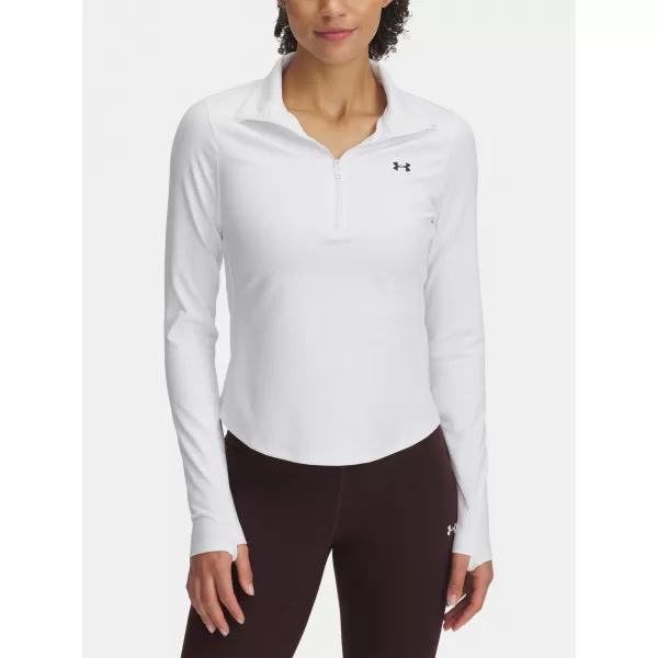  Дамска тениска UNDER ARMOUR MOTION 1/2 ZIP EMEA 6001618-100 БЯЛО 