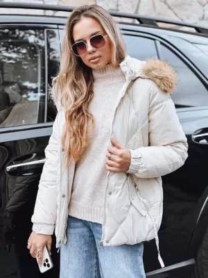 Дамско яке DSTREET TY5236 БЯЛО