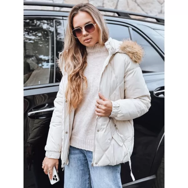  Дамско яке DSTREET TY5236 БЯЛО 