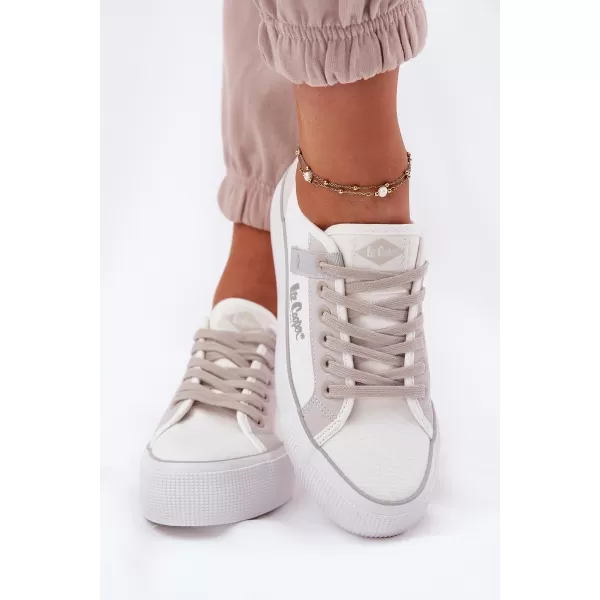  Дамски кецове LEE COOPER LCW-25-31-3479L БЯЛО 