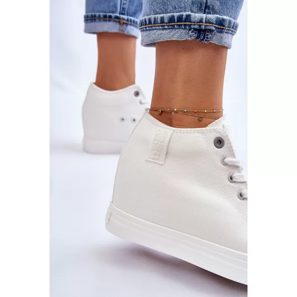  Дамски маратонки BIG STAR LL274035 WHITE Big Star Shoes 