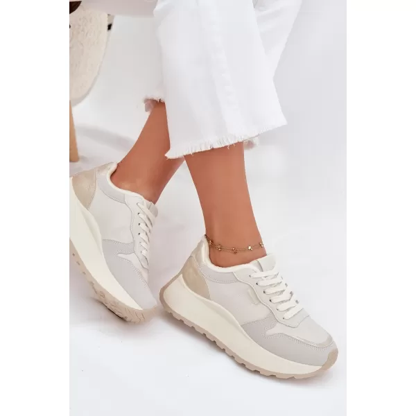  Дамски обувки BIG STAR SS274008 WHITE Big Star Shoes 