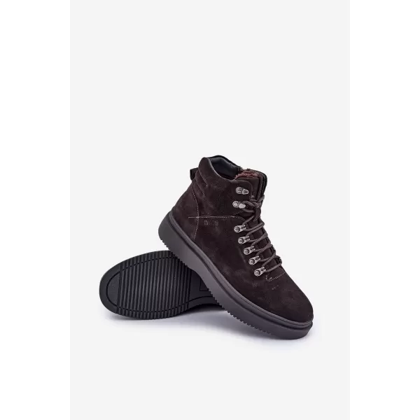  Мъжки обувки BIG STAR OO174189 BROWN/BEIGE Big Star Shoes 